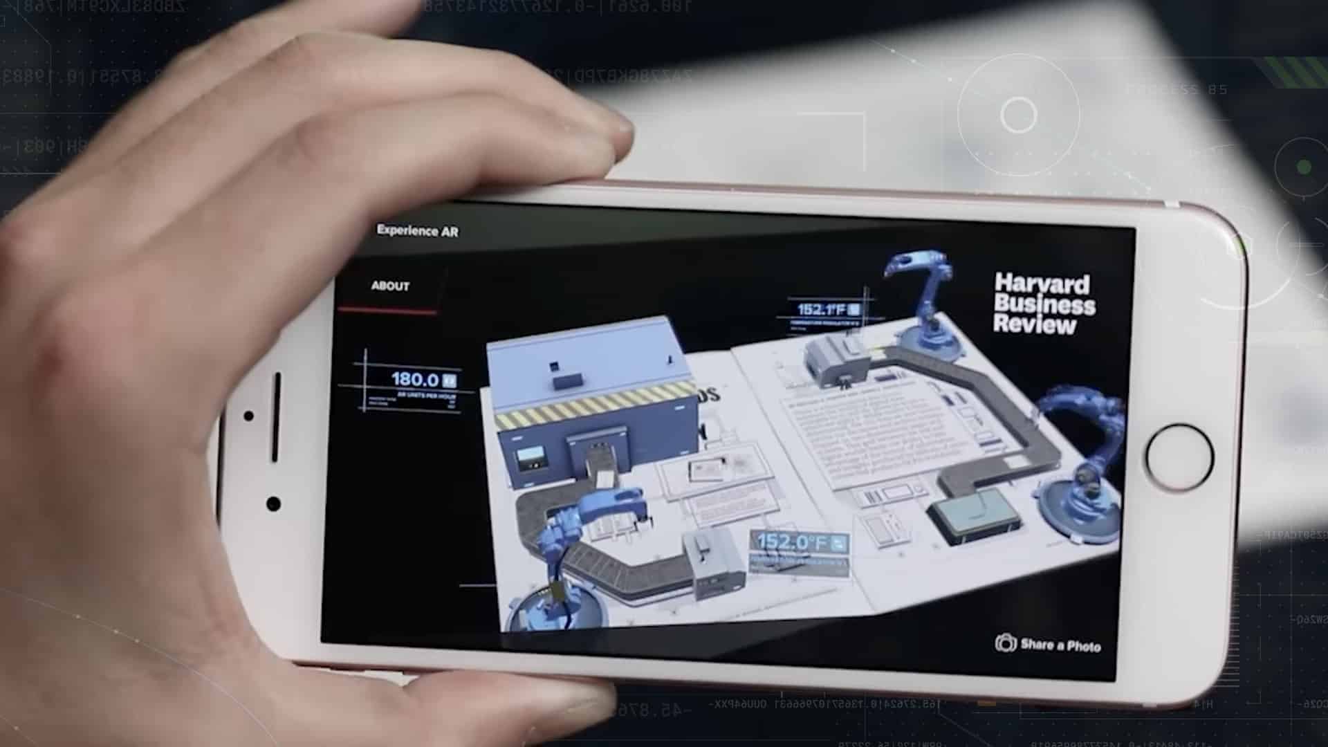 augmented reality in use for an auto plant